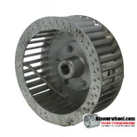 Single Inlet Steel Steel Blower Wheel 30" D 15-1/8" W 1-3/4" Bore-Clockwise  rotation with Re-rods-SKU: 30001504-1248-HD-S-CW-R