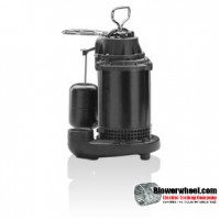 bcS50
1/2 HP Durable cast-Iron Volute Submersible Sump Pump - 65 GPM @ 5â€™ sku - ITM item - ITM- Sold In Quantity of 1