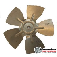 Fan Blade 8" Diameter - SKU:FB-0800-5-R-AS-CCW-010-C-Q1-Sold in Quantity of 1